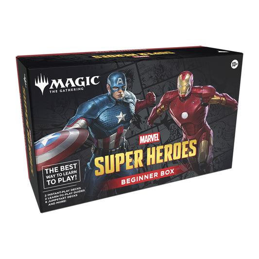 Magic: The Gathering Marvel Super Heroes Beginner Box em inglês