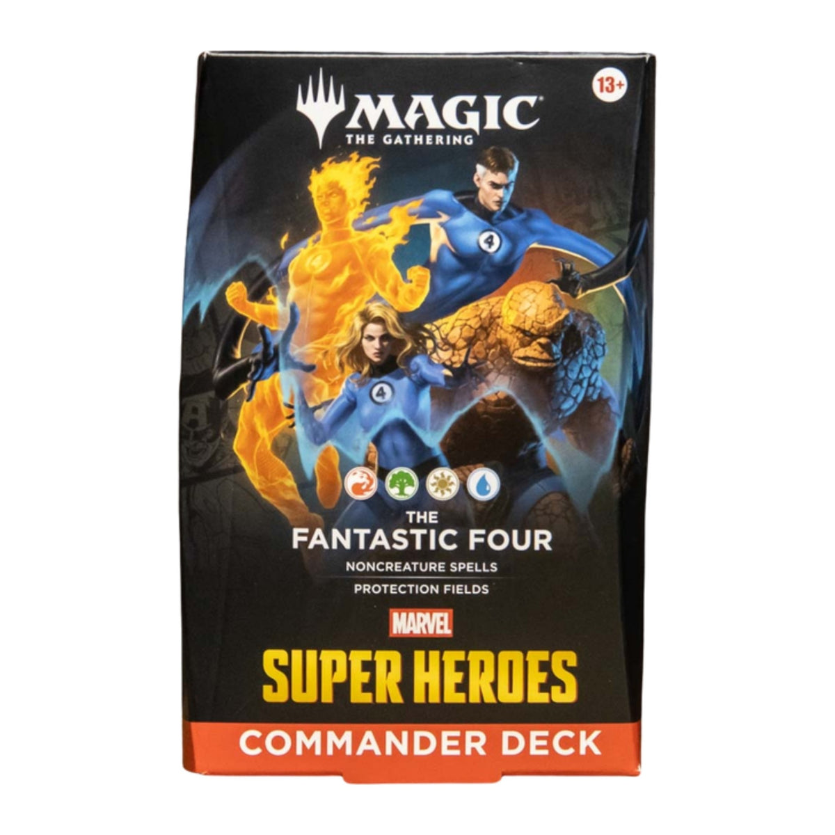 Magic: The Gathering Marvel Super Heroes Commander Deck em inglês, deck The Fantastic Four