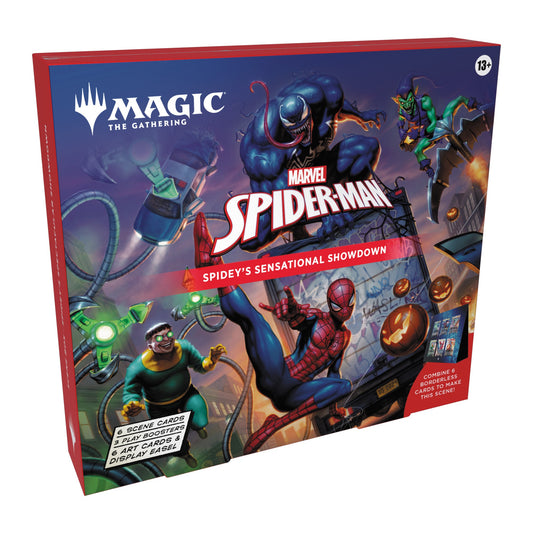 Magic: The Gathering Marvel's Spider-Man Scene Box em inglês
