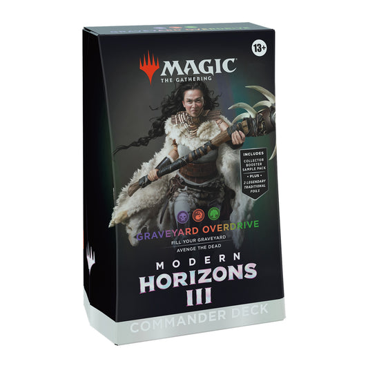 Magic: The Gathering Modern Horizons 3 Commander Deck em inglês, deck Graveyard Overdrive