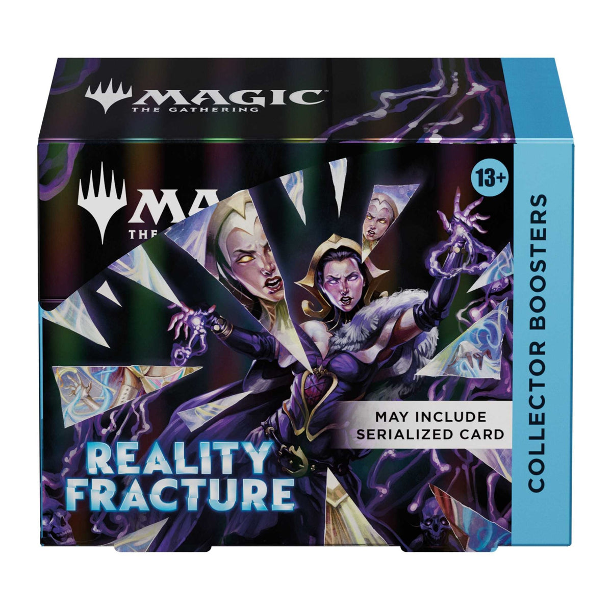 Magic: The Gathering Reality Fracture Collector Booster em inglês, caixa expositora