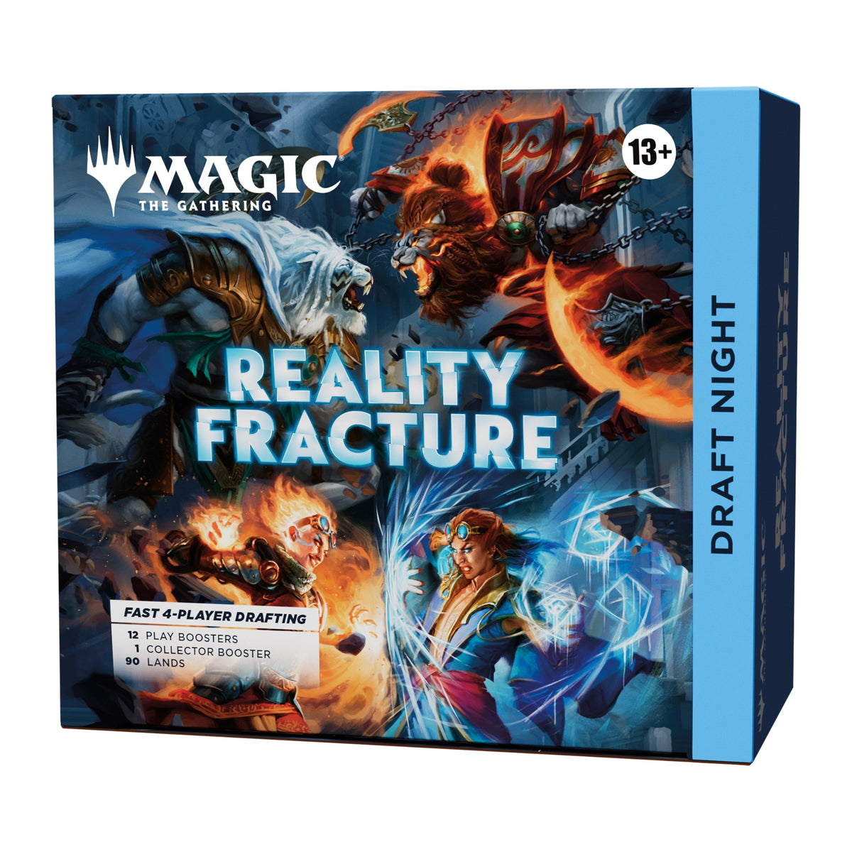 Caixa Magic: The Gathering Reality Fracture Draft Night em inglês