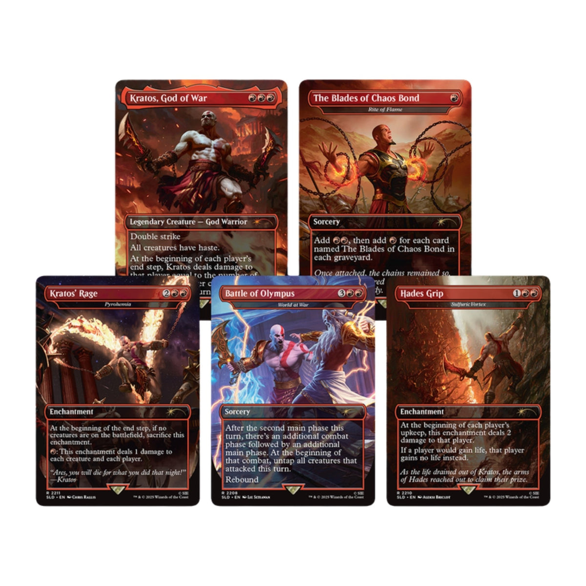 Magic: The Gathering Secret Lair x PlayStation God of War: Greek em inglês