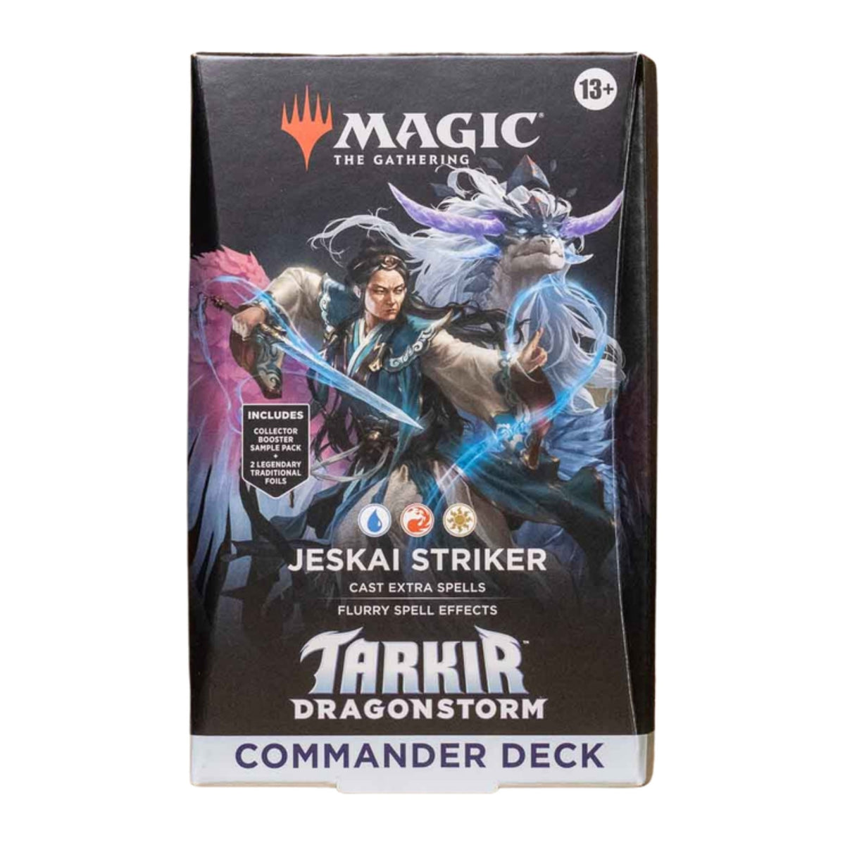 Magic: The Gathering Tarkir: Dragonstorm Commander Deck em inglês, deck Jeskai Striker