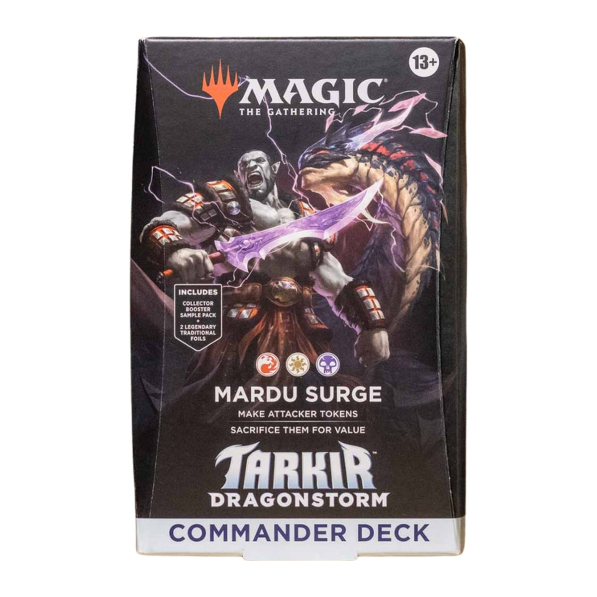Magic: The Gathering Tarkir: Dragonstorm Commander Deck em inglês, deck Mardu Surge