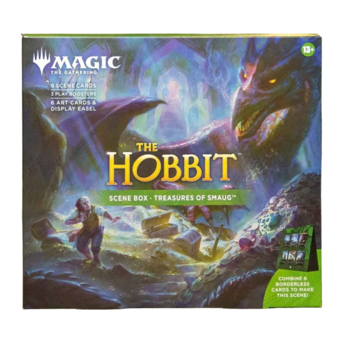Magic: The Gathering The Hobbit Scene Box em inglês, modelo Treasures of Smaug