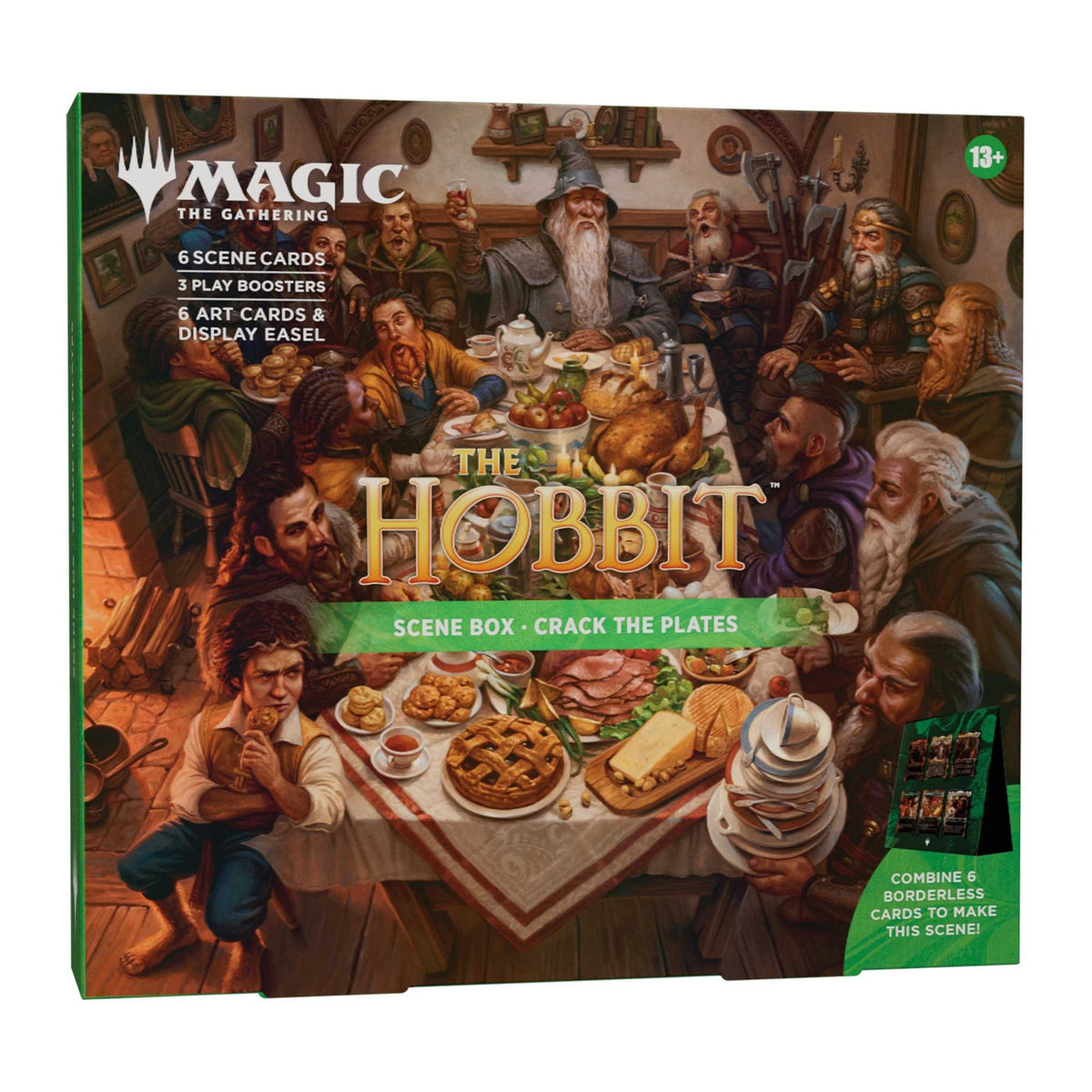 Magic: The Gathering The Hobbit Scene Box em inglês, modelo Crack the Plates
