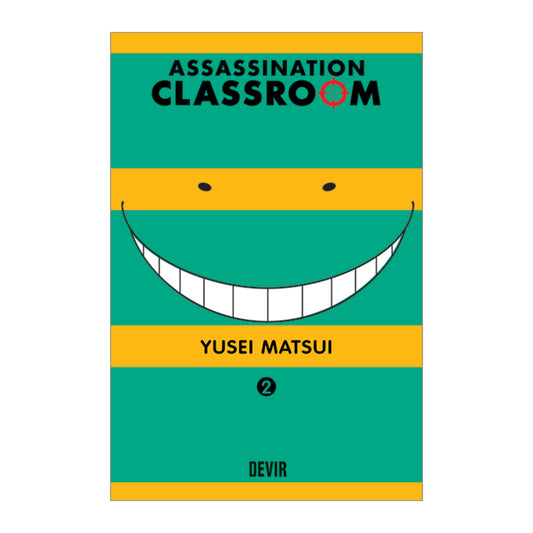 Capa do manga Assassination Classroom volume 02, edição em português
