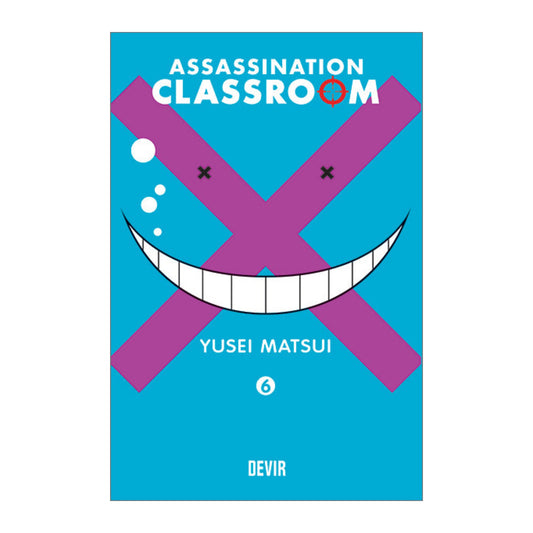 Capa do manga Assassination Classroom volume 06, edição em português