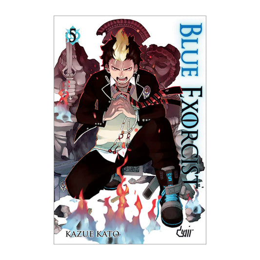 Capa do manga Blue Exorcist volume 05, edição em português