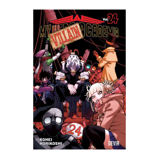 Capa do manga My Hero Academia volume 24, edição em português