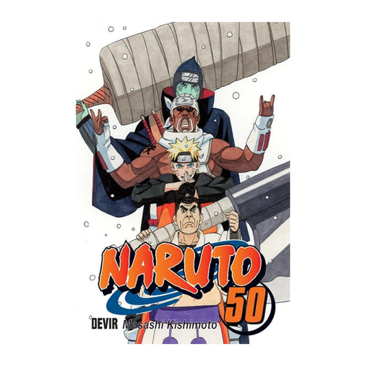 Capa do manga Naruto volume 50, edição em português