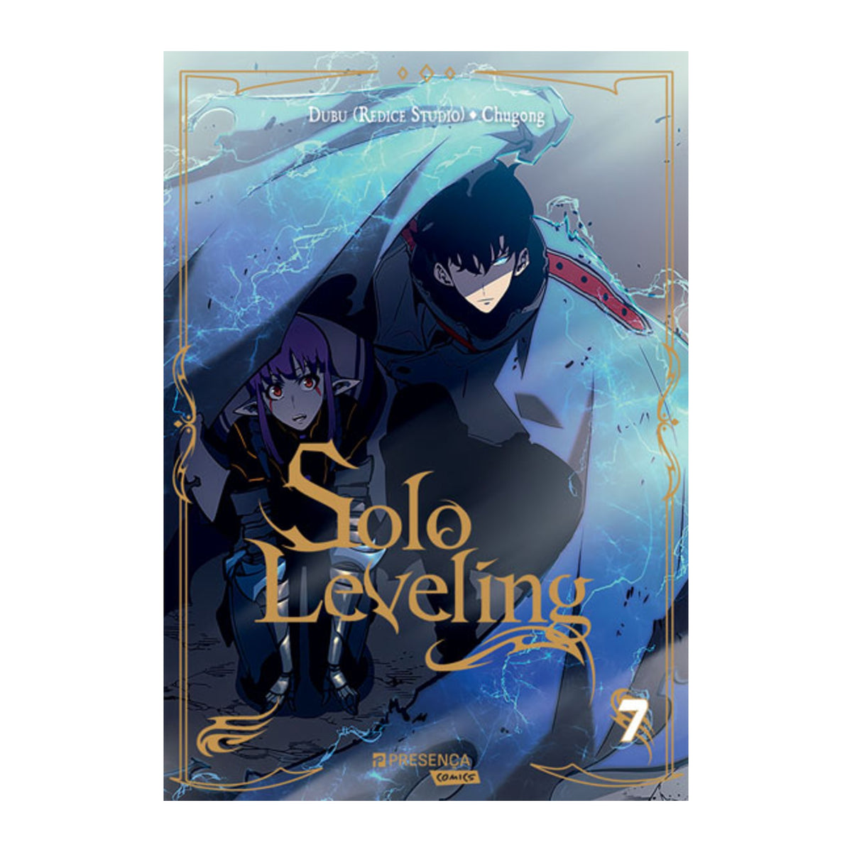 Capa do manga Solo Leveling volume 07, edição em português