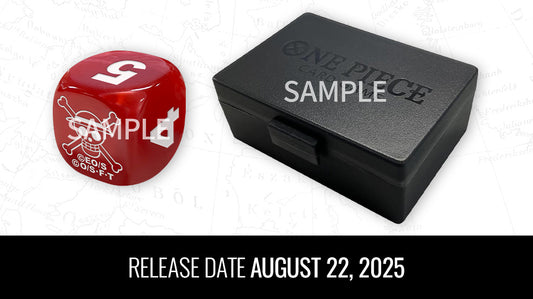 One Piece Card Game Official Dice and Dice Case