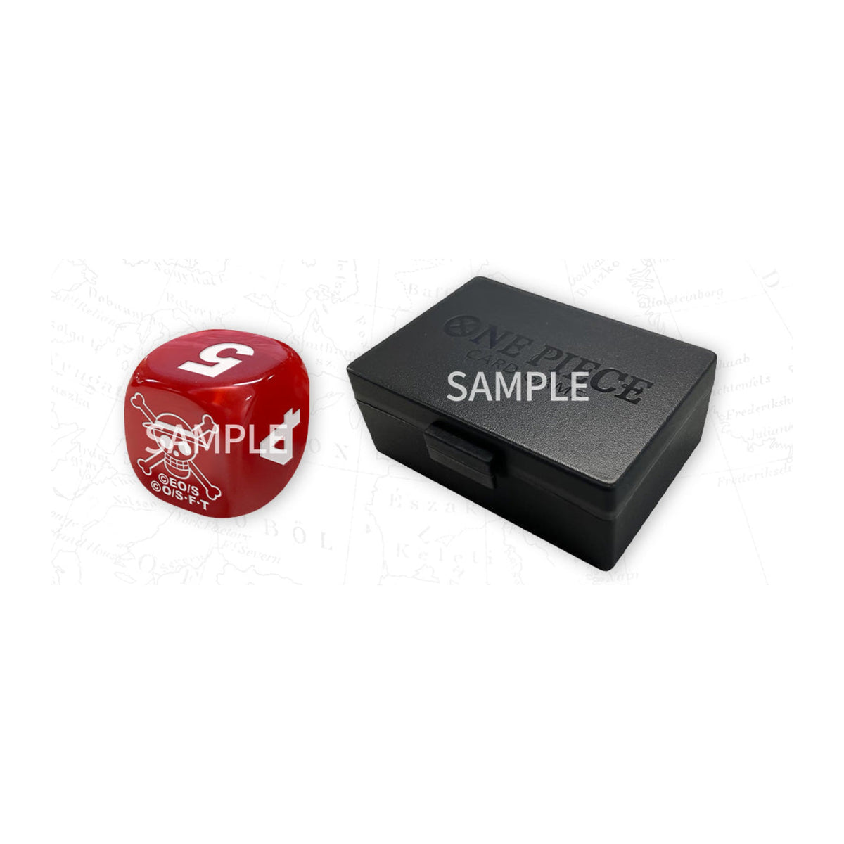 One Piece Card Game Official Dice and Dice Case