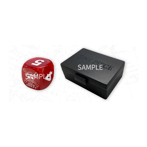 One Piece Card Game Official Dice and Dice Case