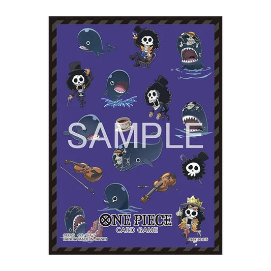One Piece Card Game Official Sleeves Vol.14, arte Brook & Laboon