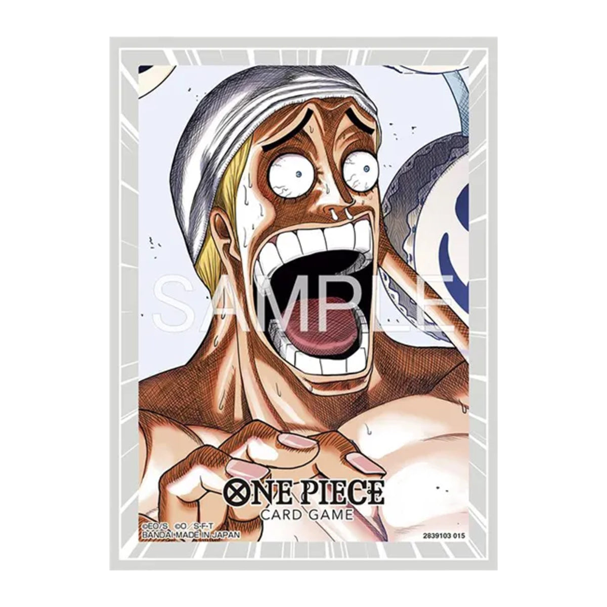 One Piece Card Game Official Sleeves Vol.14, arte Enel