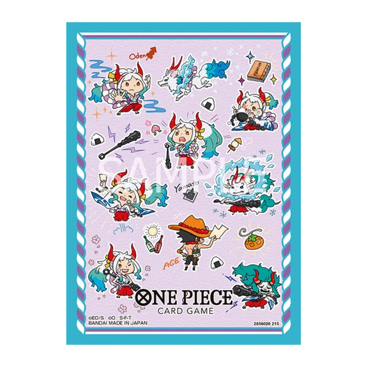 One Piece Card Game Official Sleeves Vol.15, arte Yamato