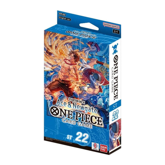 One Piece Card Game Starter Deck [ST-22] Ace & Newgate, embalagem