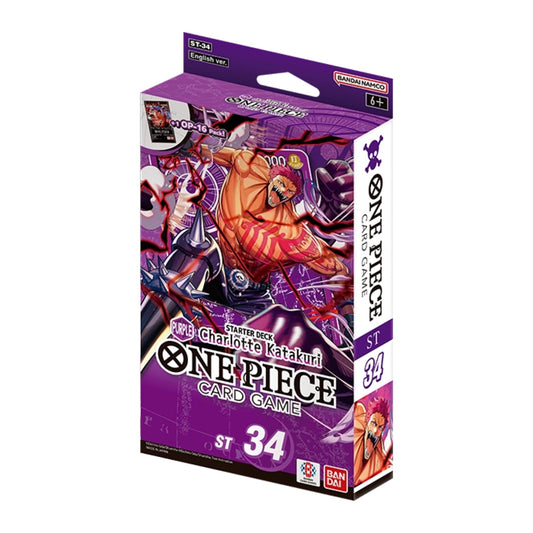 One Piece Card Game Starter Deck [ST-34] Purple Charlotte Katakuri