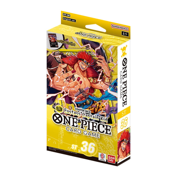 One Piece Card Game Starter Deck [ST-36] Yellow Eustass "Captain" Kid