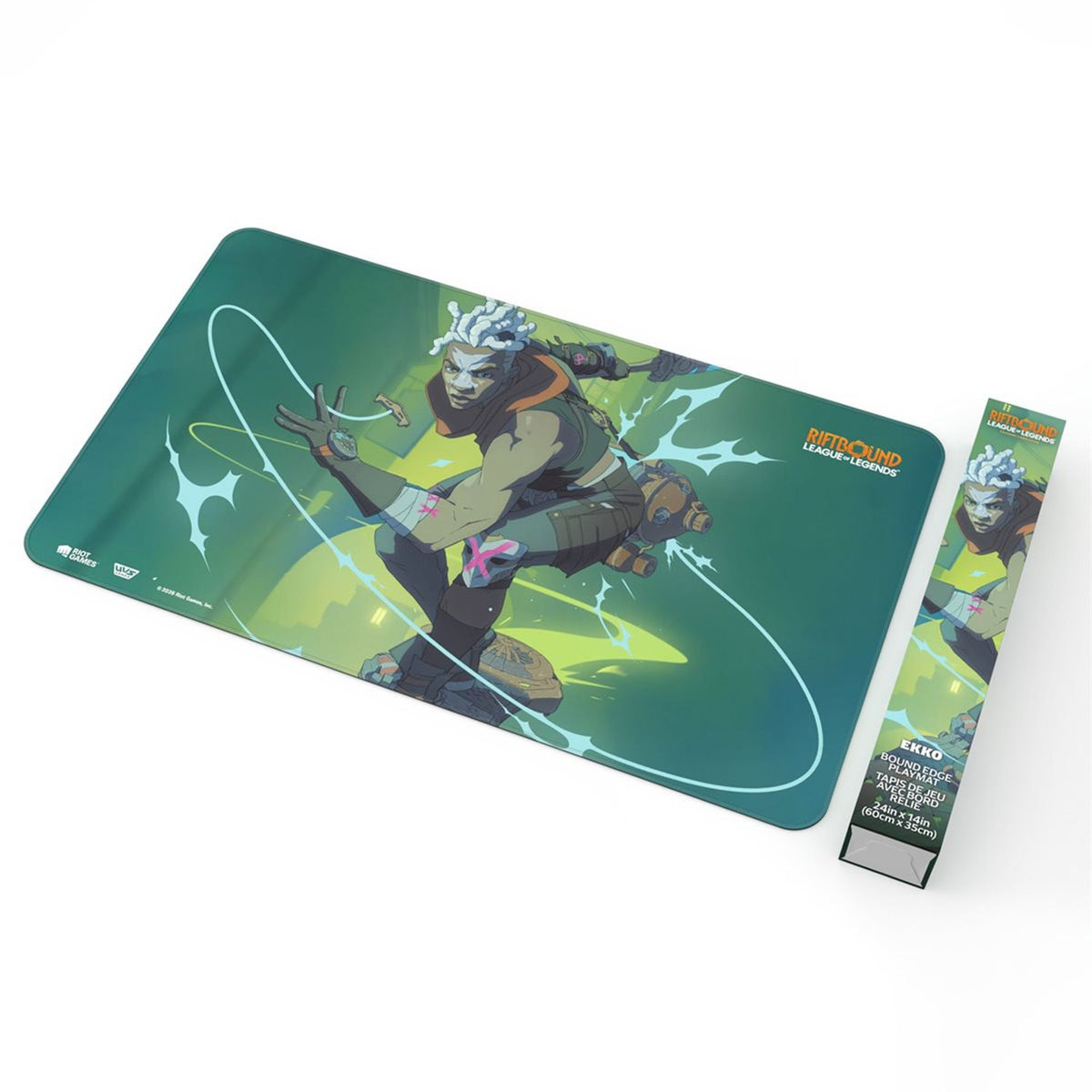 Playmat Riftbound Radiance, desenho 1 (Ekko)