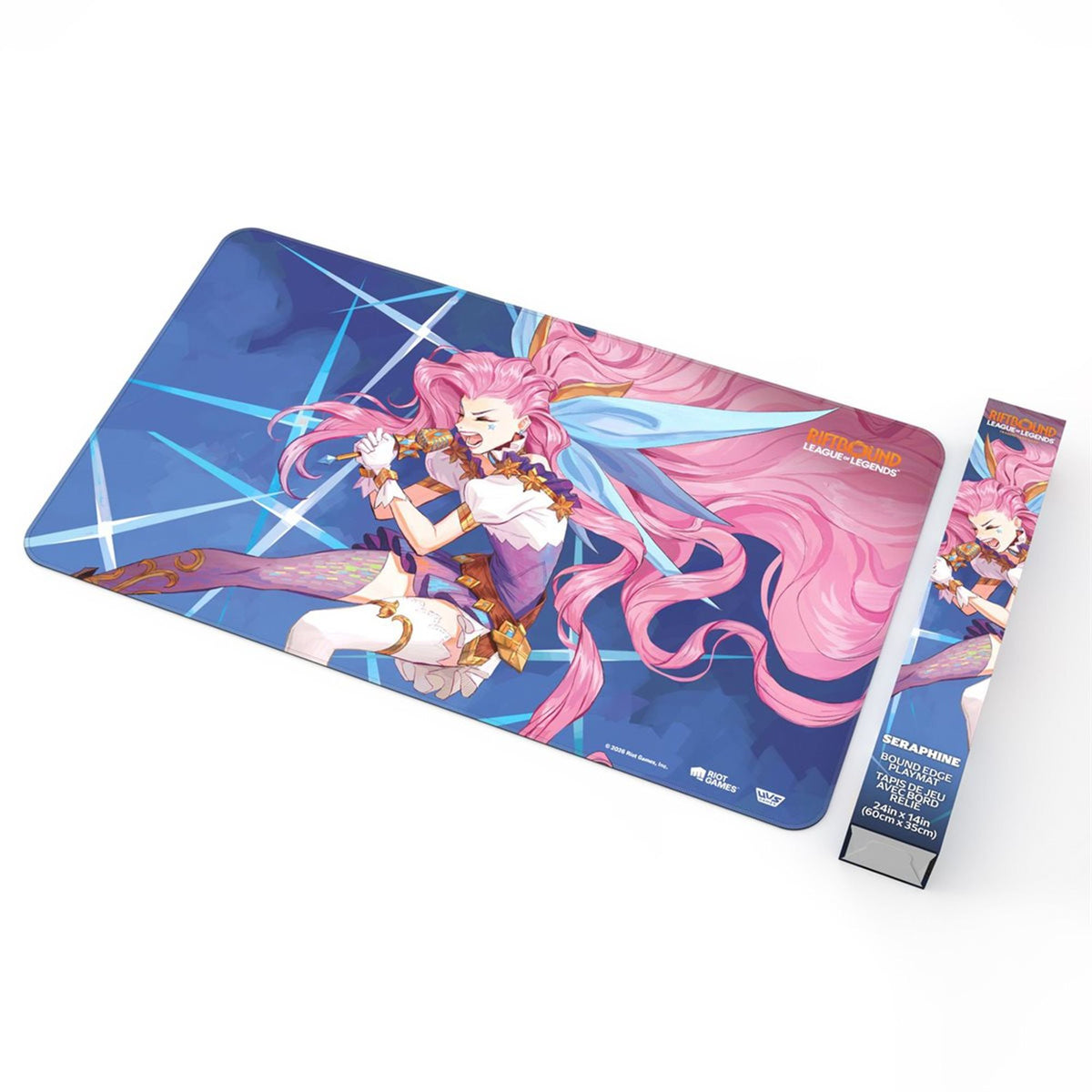 Playmat Riftbound Radiance, desenho 3 (Seraphine)