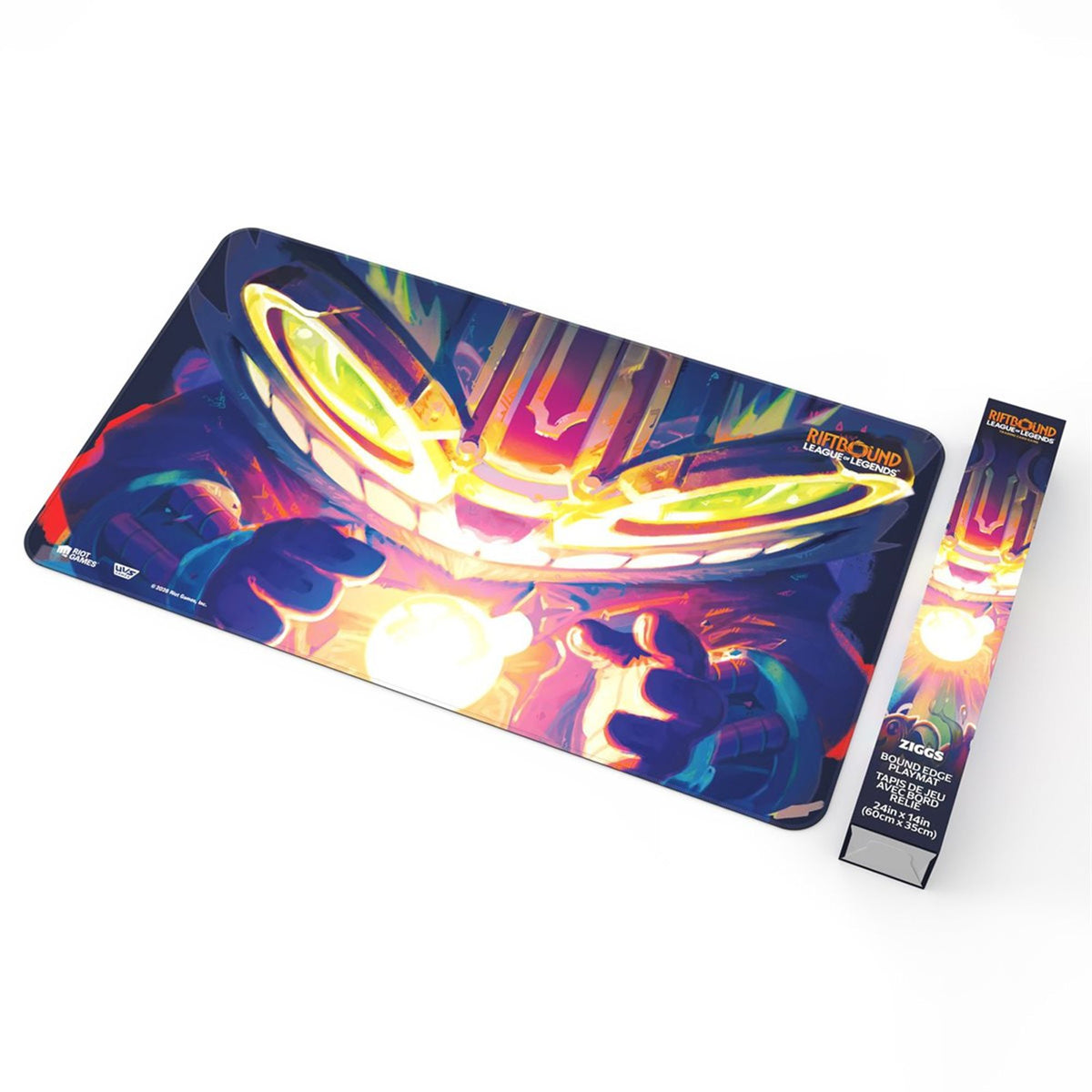 Playmat Riftbound Radiance, desenho 2 (Ziggs)