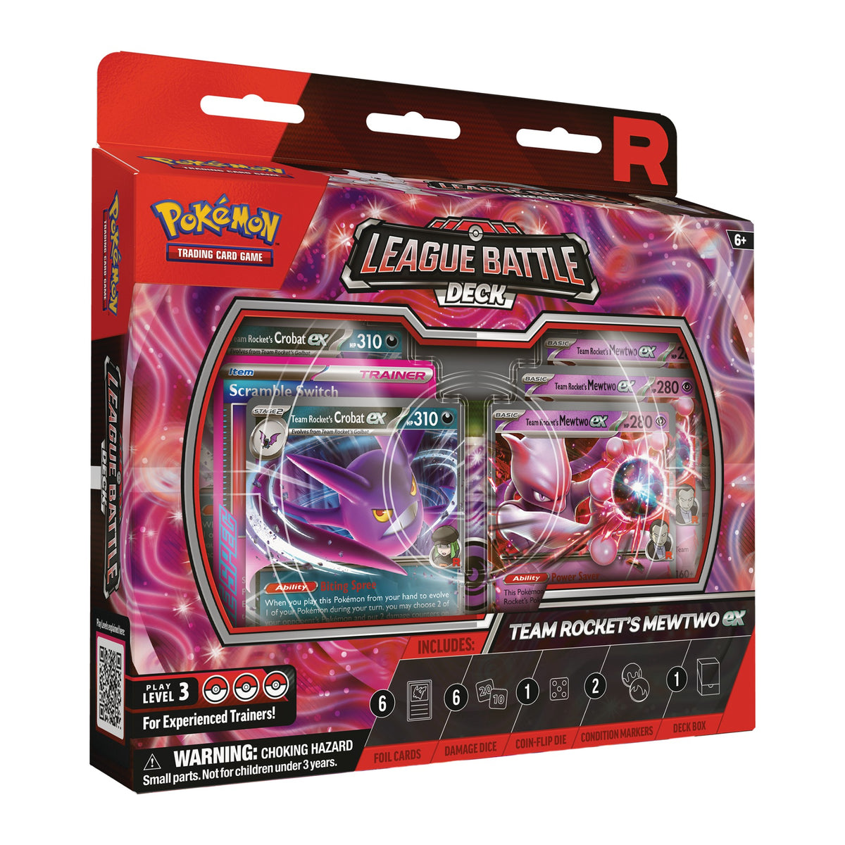 Pokémon League Battle Deck Team Rocket's Mewtwo ex