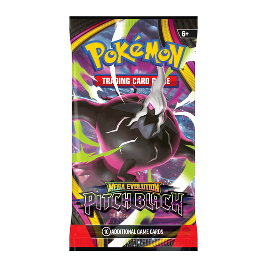 Pokémon Mega Evolution Pitch Black Booster