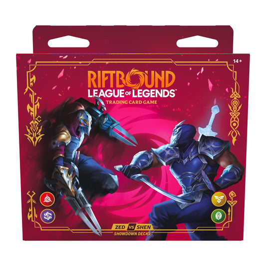 Riftbound Vendetta Showdown Decks Zed vs Shen