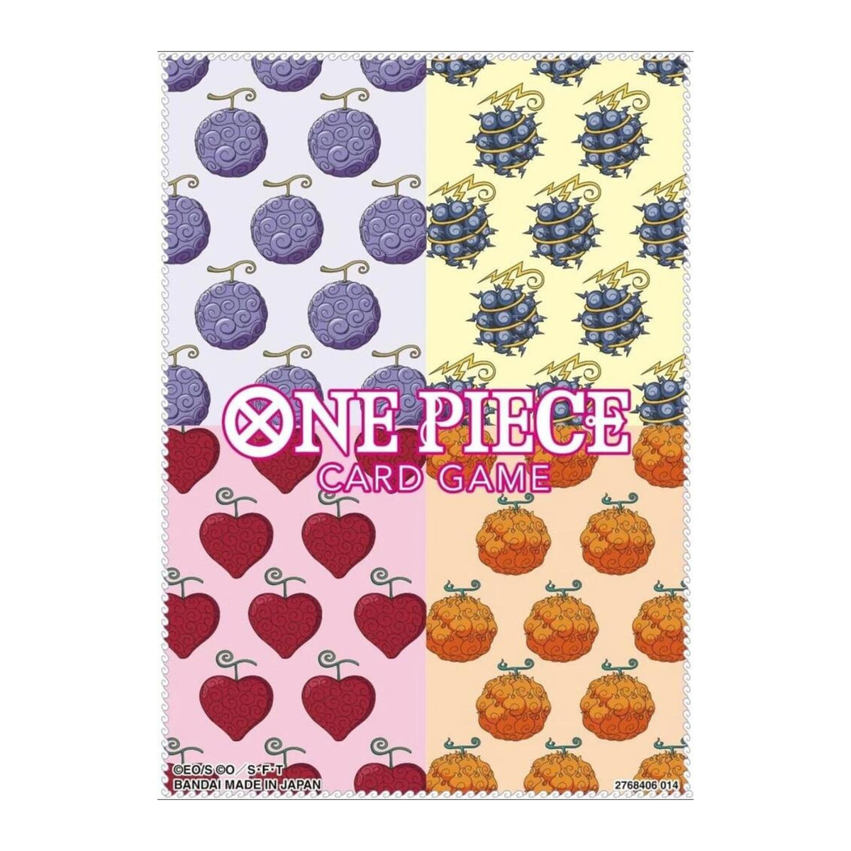 One Piece Card Game Official Sleeves Vol.10, design Devil Fruits