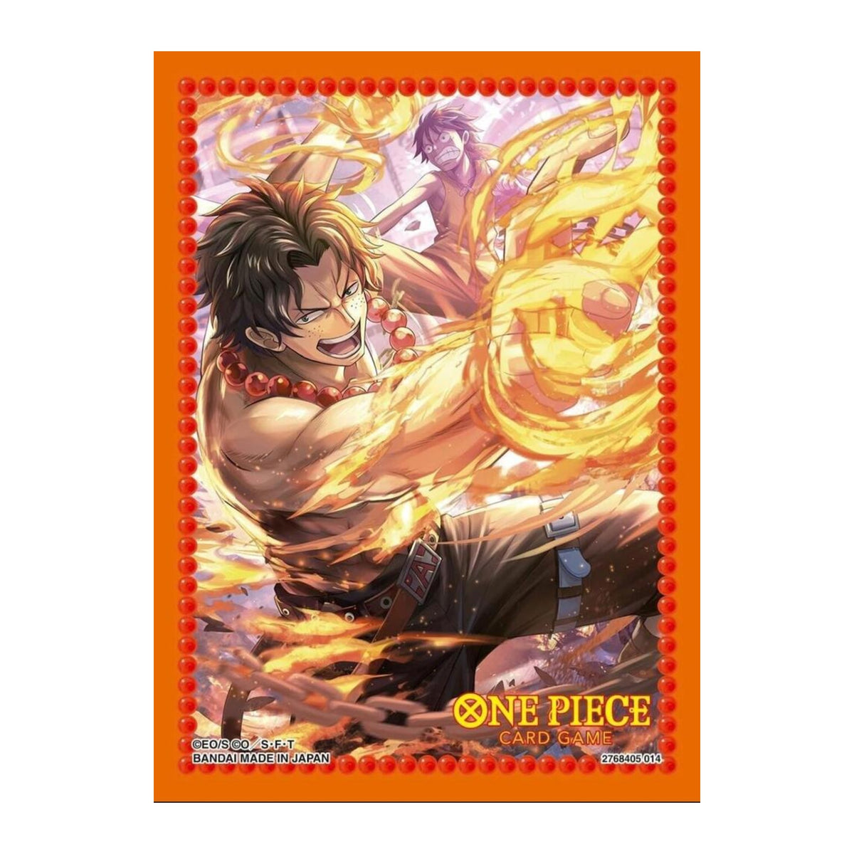 One Piece Card Game Official Sleeves Vol.10, design Portgas D. Ace
