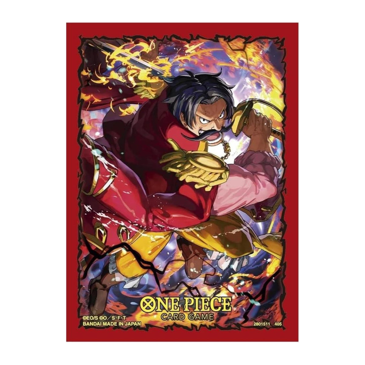 One Piece Card Game Official Sleeves Vol.12, design Gol D. Roger