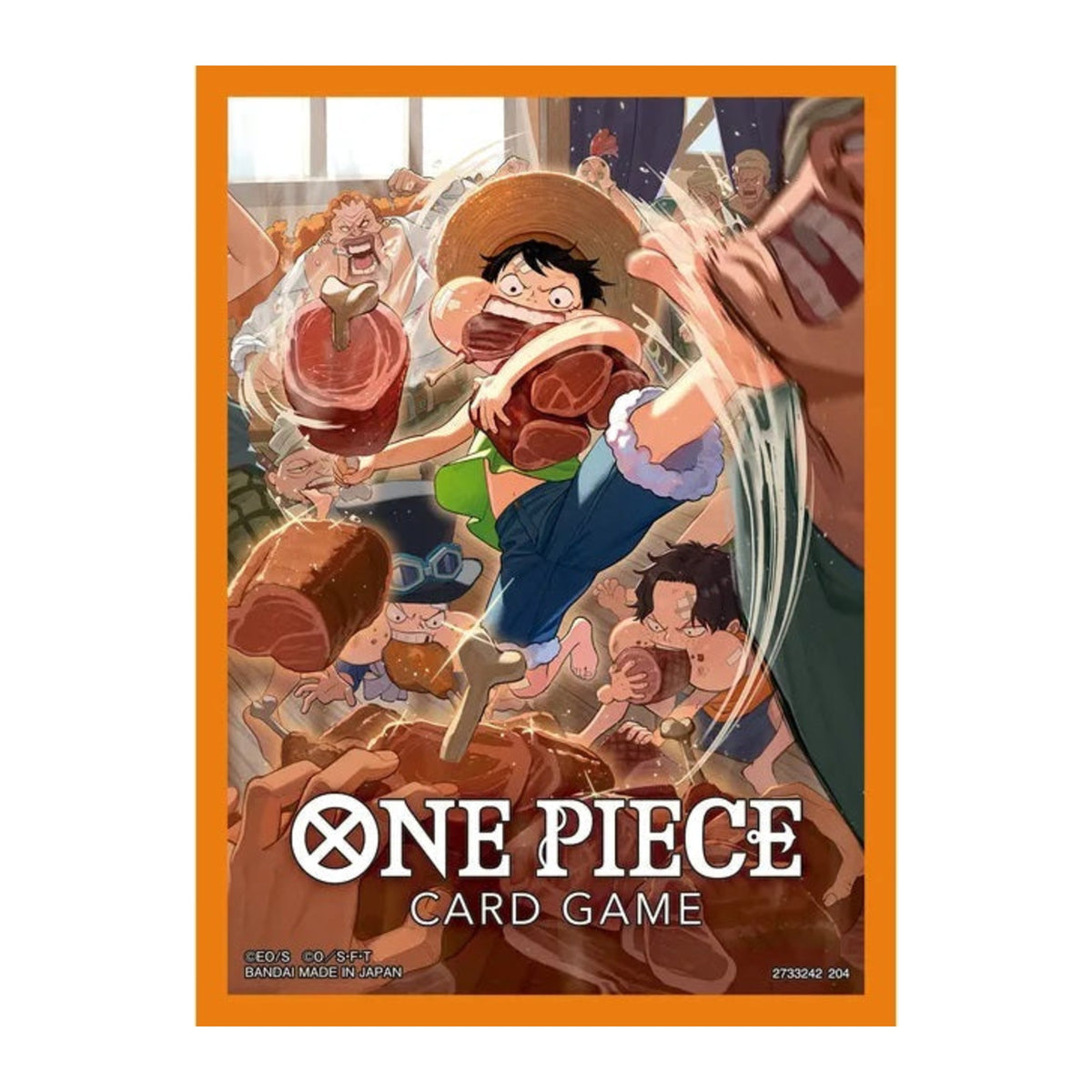 One Piece Card Game Official Sleeves Vol.7, design Three Brothers