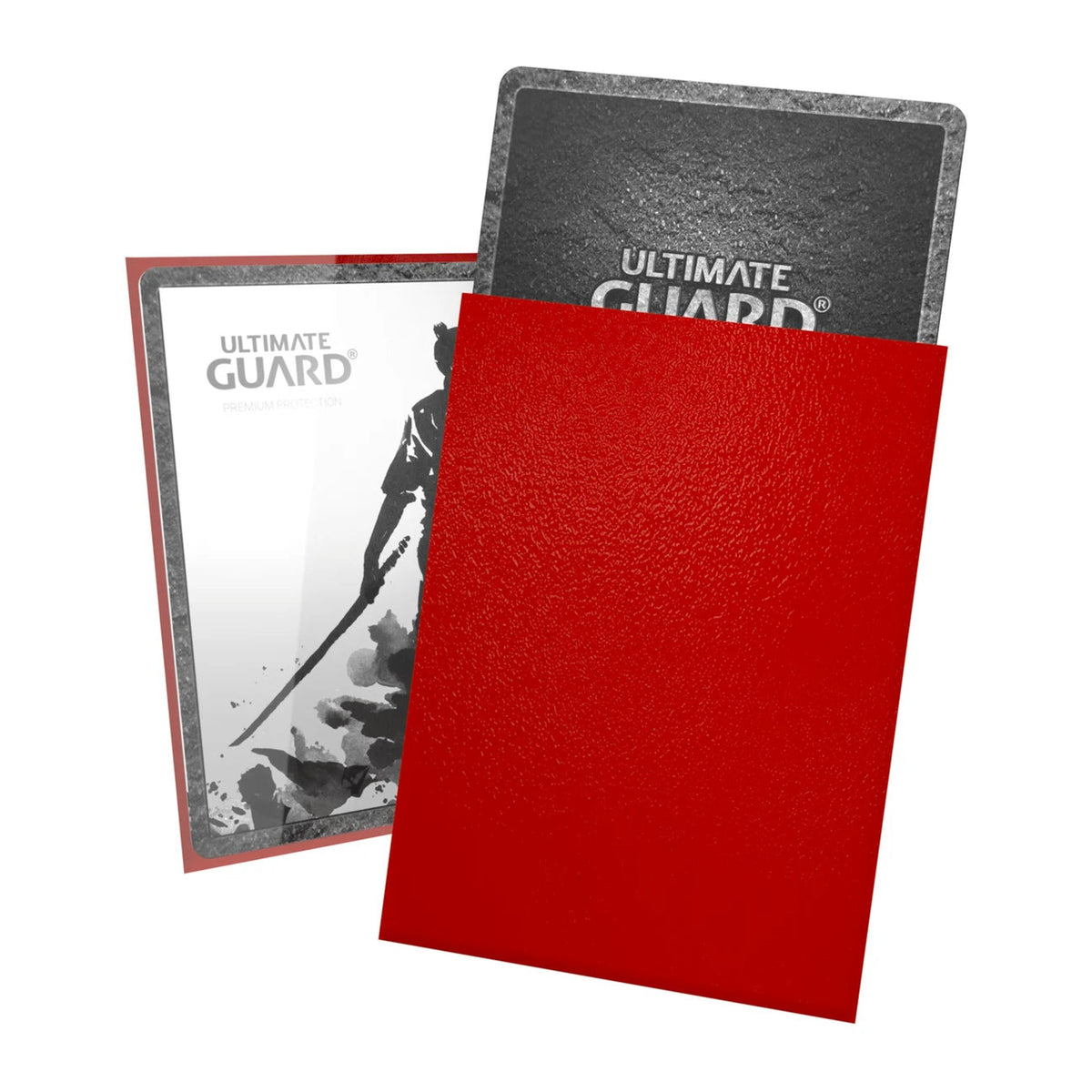 Ultimate Guard Katana Sleeves Standard Size (100), cor vermelha