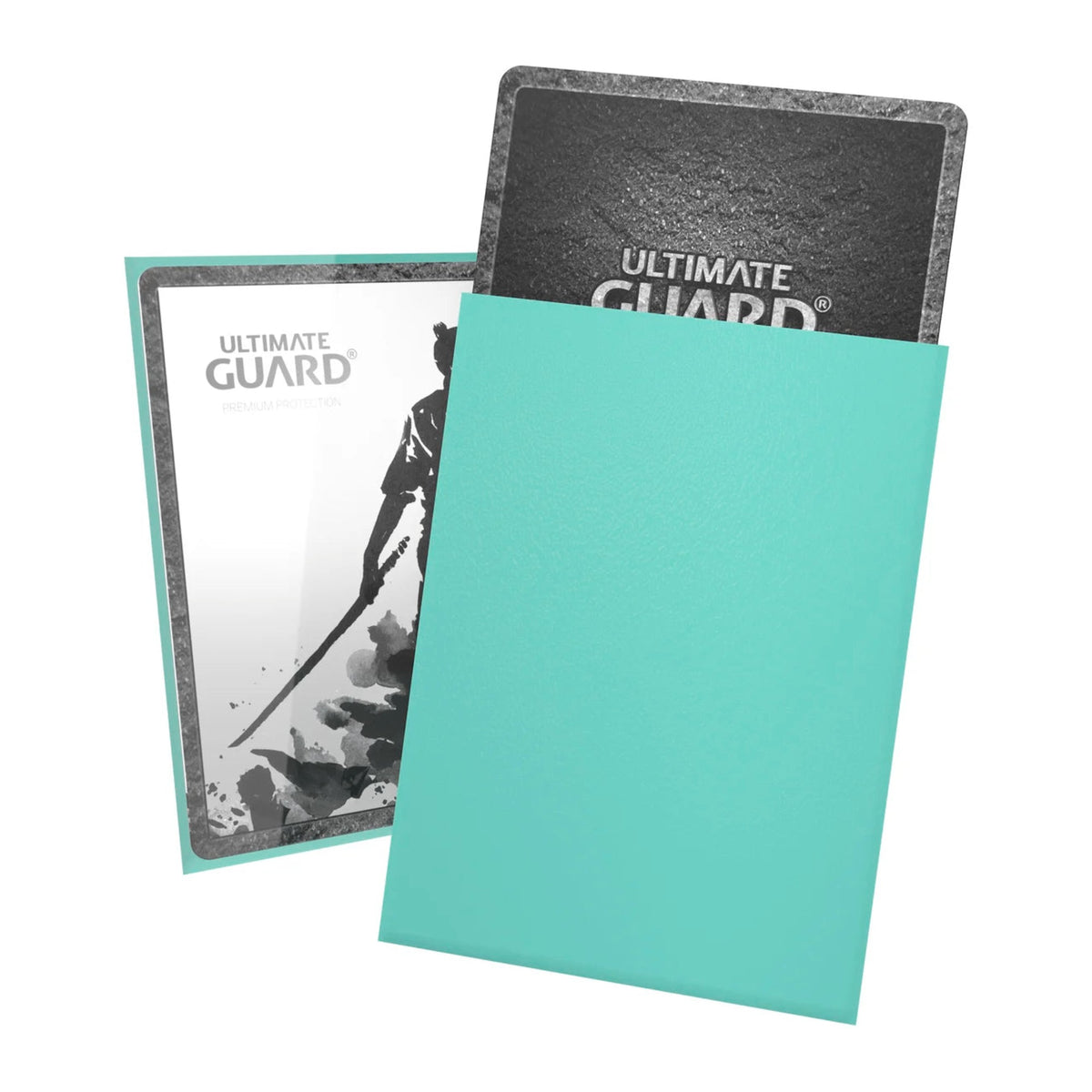 Ultimate Guard Katana Sleeves Standard Size (100), cor turquesa
