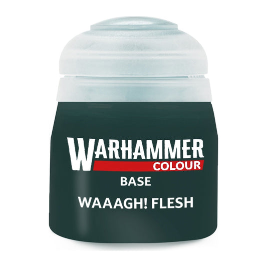 Tinta Citadel Waaagh! Flesh, frasco de 12 ml