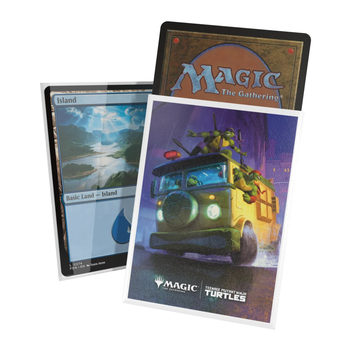 Ultimate Guard Art Sleeves Magic: The Gathering Teenage Mutant Ninja Turtles, arte Turtle Van