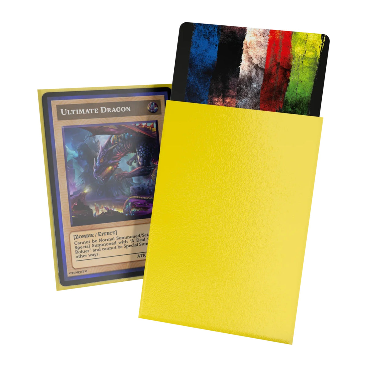 Ultimate Guard Cortex Sleeves Japanese Size Matte (60), cor amarela