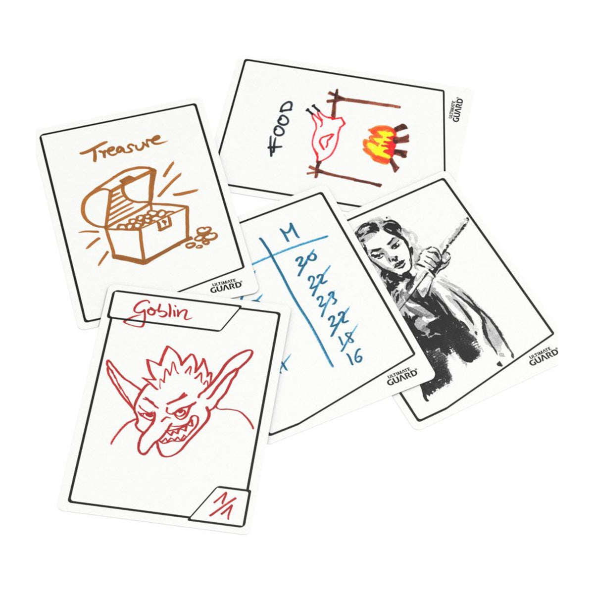 Ultimate Guard Multi Tokens (Pack of 25), vários tokens desenhados