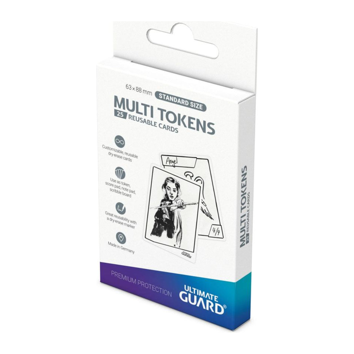 Ultimate Guard Multi Tokens (Pack of 25), embalagem em ângulo