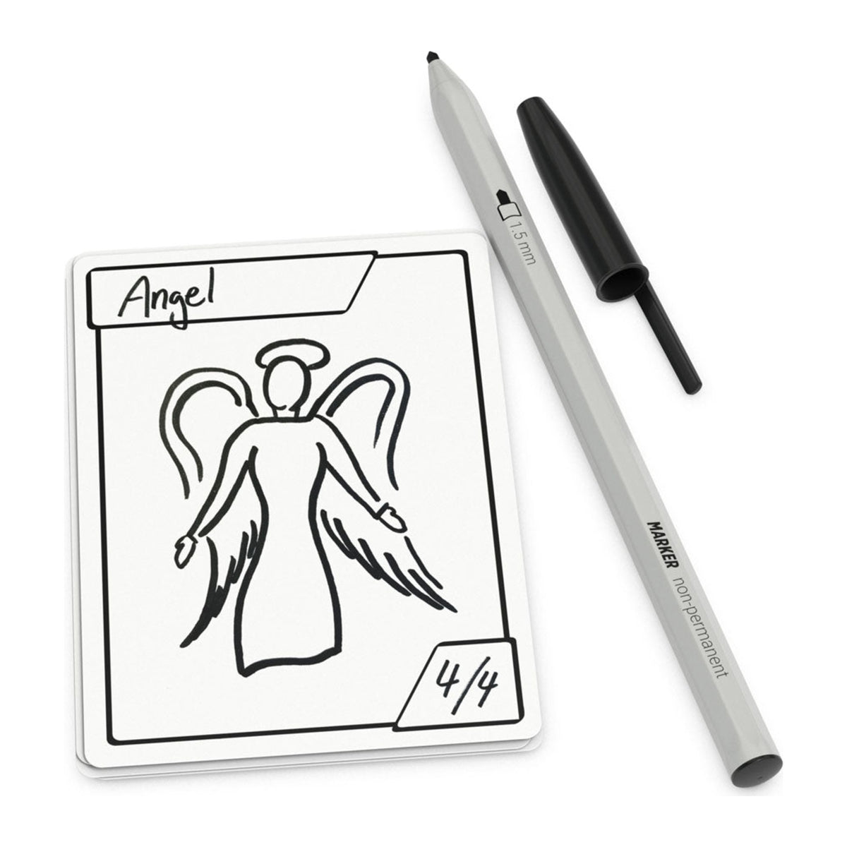 Ultimate Guard Multi Tokens (Pack of 25), token com anjo desenhado e marcador