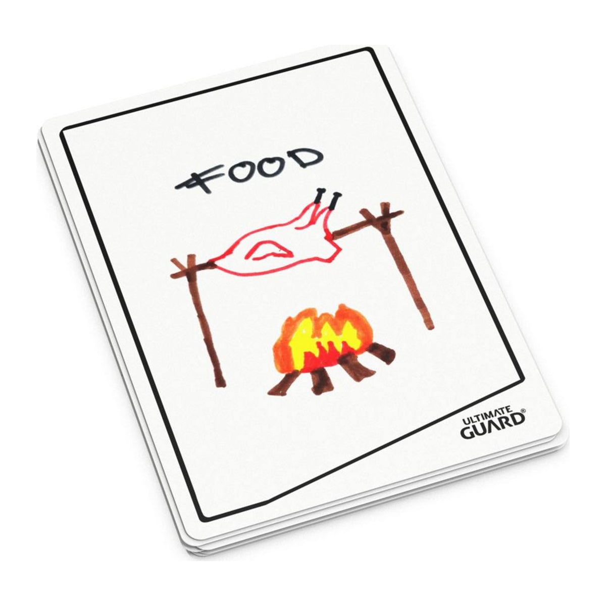 Ultimate Guard Multi Tokens (Pack of 25), token com desenho de comida