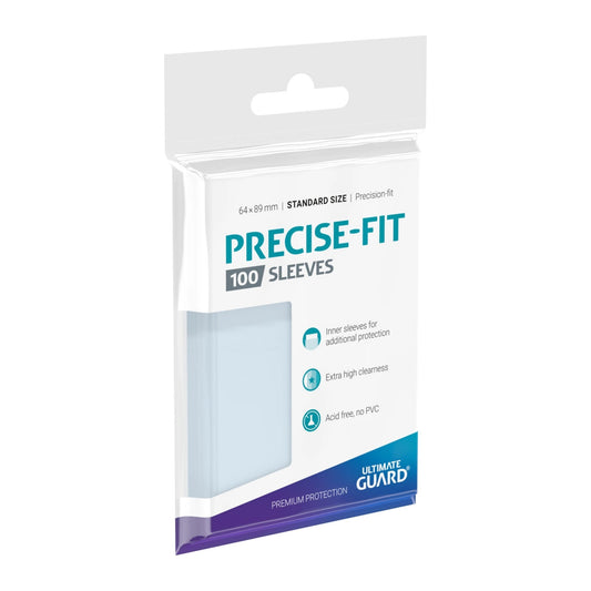 Ultimate Guard Precise-Fit Sleeves (100), tamanho Standard