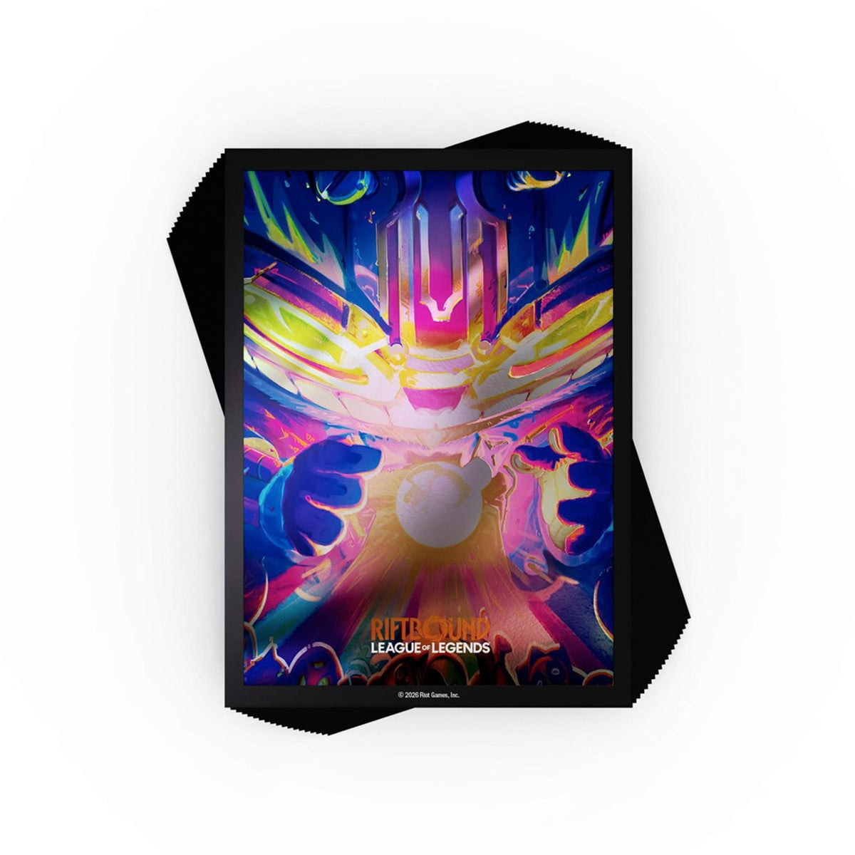 Riftbound Radiance Art Sleeves Desenho 2 (Ziggs) em inglês