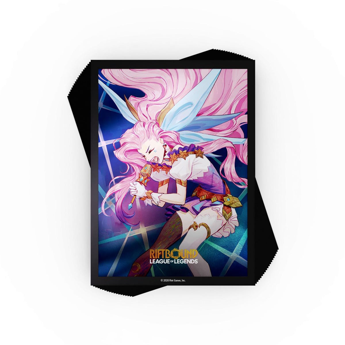 Riftbound Radiance Art Sleeves Desenho 3 (Seraphine) em inglês