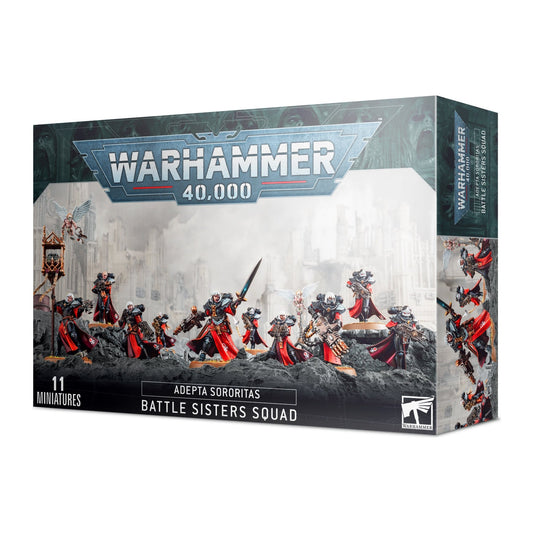 Caixa de miniaturas Warhammer 40.000: Adepta Sororitas Battle Sisters Squad