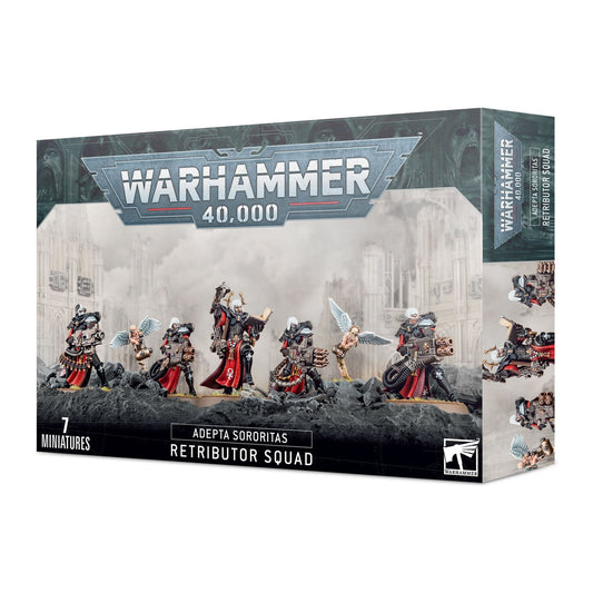 Caixa de miniaturas Warhammer 40.000: Adepta Sororitas Retributor Squad